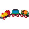 Vláčik Brio World 33319 Akčný vlak na batérie (7312350333190)