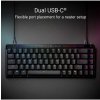 ASUS Klávesnice ROG FALCHION ACE HFX, Mechanická, Magnetický switch, USB, US, černá (90MP03VE-BKUA20)