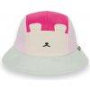 KiETLA FUN OURS‘ON klobúčik s UV ochranou - Bear Raspberry,42 - 45 cm