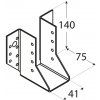 Domax Trámová papuča WB 6 otvorená 41 x 140 x 75 x 2 mm