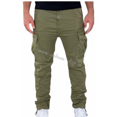 Nohavice Alpha Industries pánske Squad olive