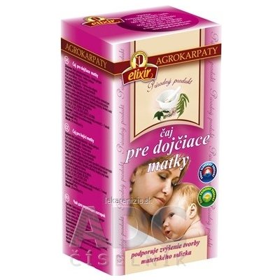 AGROKARPATY Čaj pre dojčiace matky prírodný, bylinný čaj 20x2 g