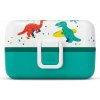 Monbento Tresor detský box na desiatu 0,8 l, modrý dino, 17014120