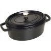 Staub La Cocotte Hrniec oválny 3.2 ltr, čierny