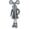 Dekorácia MagicHome Vianoce, Myšky stojacie, 50 cm