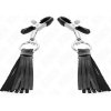 Kink - Leatherette Tassel Nipple Clamps 6 cm