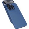 Epico Mag+ kožený kryt iPhone 16 Pro Max – modrý 91110131600001