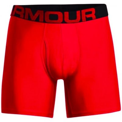 Pánske boxerky Under Armour Tech 6in 2 Pack-RED L