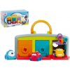 Teddies Monster garáž s autíčkami 3 ks
