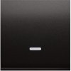 Kryt spínača/tlačidla 1diel. sign. antracit metal. SIMON54Pre (simon)
