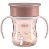 CHICCO Hrnček 360 Perfect X s držadlami pink, 12m+ 06951.15