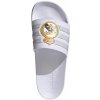 Pánske šľapky Adilette REAL, veľkosť 11/46 JS4863, biele, dĺžka vložky 28,7 cm.
