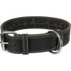 TRIXIE Rustic Heartbeat Kožený obojok pre psa čierny L - XL