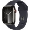 Apple Watch Series 9 GPS + Cellular 45mm Graphite Stainless Steel Case with Midnight... MRMW3QC/A