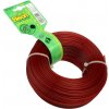 Žacia struna, 100 m, 2,7 mm, kruhový profil, červená, 191