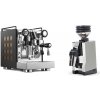 Rocket Espresso Appartamento, black/copper + Eureka Mignon Zero 65 All Purpose, CR white