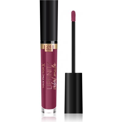 Max Factor Lipfinity Velvet Matte matný tekutý rúž odtieň 050 Saint Berry 3,5 ml