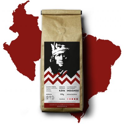 OUCAFÉ Káva Indiánou 250 g