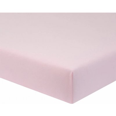 ESITO Prostěradlo Zája Delicate pink jednobarevné růžová 60x120