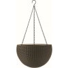 Květináč Keter Hanging Sphere mocha (230502)