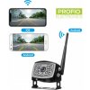 IR bezdrôtová cúvacia kamera pre Smartphone - vodeodolná