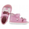 Ren But detské sandále z prírodnej kože, ružové veľkosť 21