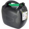 Plastový kanister na palivo Carmotion 20 l oválny, čierny
