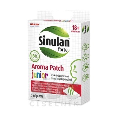 WALMARK Sinulan forte Aroma Patch junior náplasť 1x5 ks