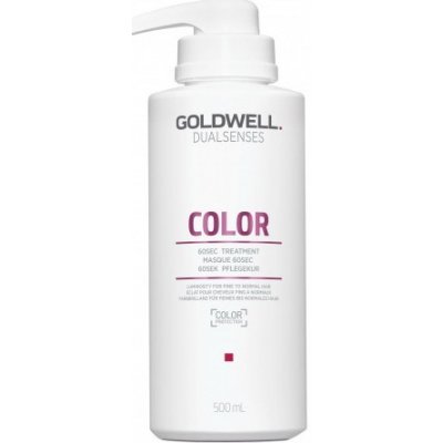 Goldwell Vyživujúci maska pre farbené i prírodné vlasy Dualsenses Color (60 SEC Treatment) 500 ml