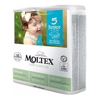 MOLTEX Plenky Pure & Nature Junior 11-25 kg 25 ks