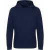 Ecologie Lusaka Pánska mikina cez hlavu EA040 Navy XL