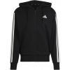 Pánska mikina na zips s kapucňou adidas Essentials 3-Stripes JD1877 XS
