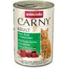 Konzerva Animonda Carny Adult hovädzie a králik 400g