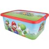 STOR Plastový úložný box Super Mario 13L 09595