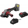 Parkside® Aku uhlová brúska 20 V Ppwsa 20 Li A1 + Smart akumulátor 20 V/4 Ah + Rýchlonabíjačka 20 V/4,5 A (800013177)