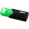 USB kľúč, 64GB, USB 3.2, EMTEC B110 Click Easy, čierna zelená