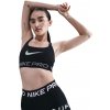 Dámska športová podprsenka Nike, PRO čierna,biela M