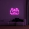Svietiace logo NEON LED tabuľa - motív GAMER 75 cm