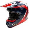 Přilba FORMULA CP, FLY RACING - USA (červená/bílá/modrá, vel. XL)