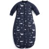 ERGOPOUCH Vak a overal na spanie 2v1 organická bavlna Suit Whale 3-12 m, 6-12 kg, 2,5 tog ZEPJS-2.5T03-12MWL23