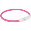 TRIXIE LED svietiaci obojok pre psa USB L-XL 65 cm 12708