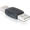 Delock 65011 USB Adapter, USB A čierny samec/samec (spojka)