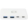 Dicota USB hub, biely D31731