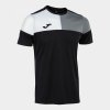 CREW V SHORT SLEEVE T-SHIRT BLACK GREY WHITE 4XS