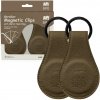 SIPO Magnetické klipy 2 ks Hnedé