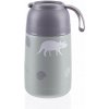 Detská termoska Zopa Termoska na jedlo so silikónovým držiakom Dino 620 ml (8595114458080)