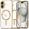 Tech-protect pre Apple iPhone 16 Shine MagFlex bezfarebný ananás