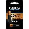 Duracell Optimum Jednorázové alkalická batéria AA, 4-pack