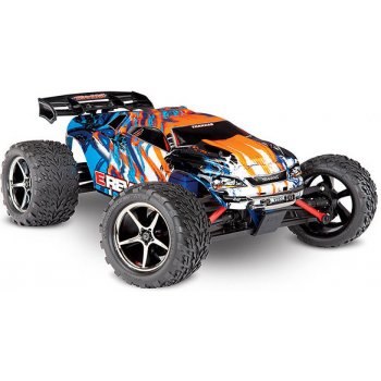 Traxxas E-Revo Brushed jednosmerný motor 27 MHz AM RTR 1:16