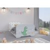 WOODEN TOYS MIKI+ matrac + zásuvka dinosaurus
